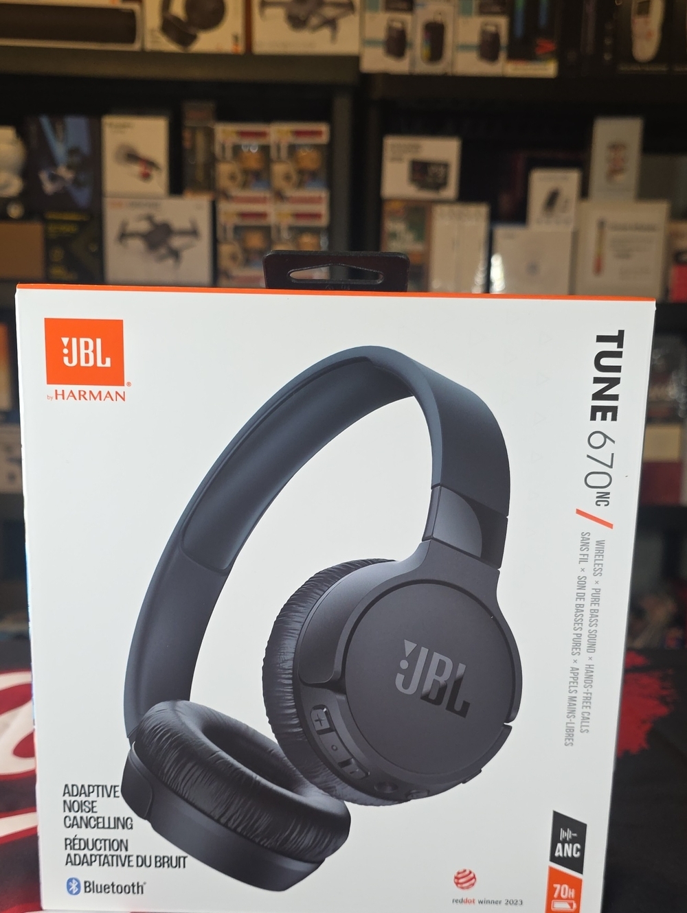 JBL Tune 670NC Wireless Over-Ear Headphones — Factory Sealed!!